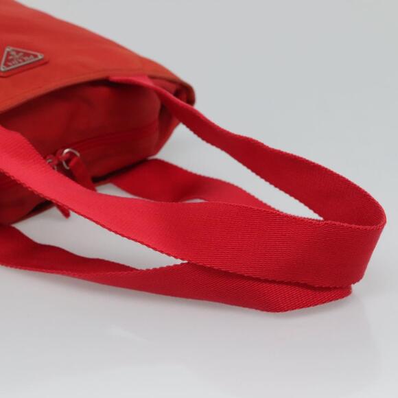 PRADA Tote Bag Nylon Red - Picture 7 of 16
